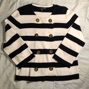Lauren Ralph Lauren Crew Neck Sailor Sweater